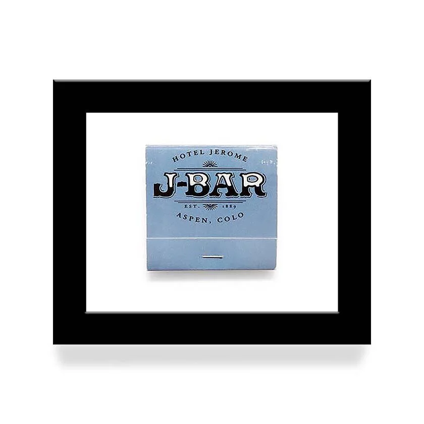 J-Bar at Hotel Jerome (Aspen, CO) Print @matchbookdiaries — c r c